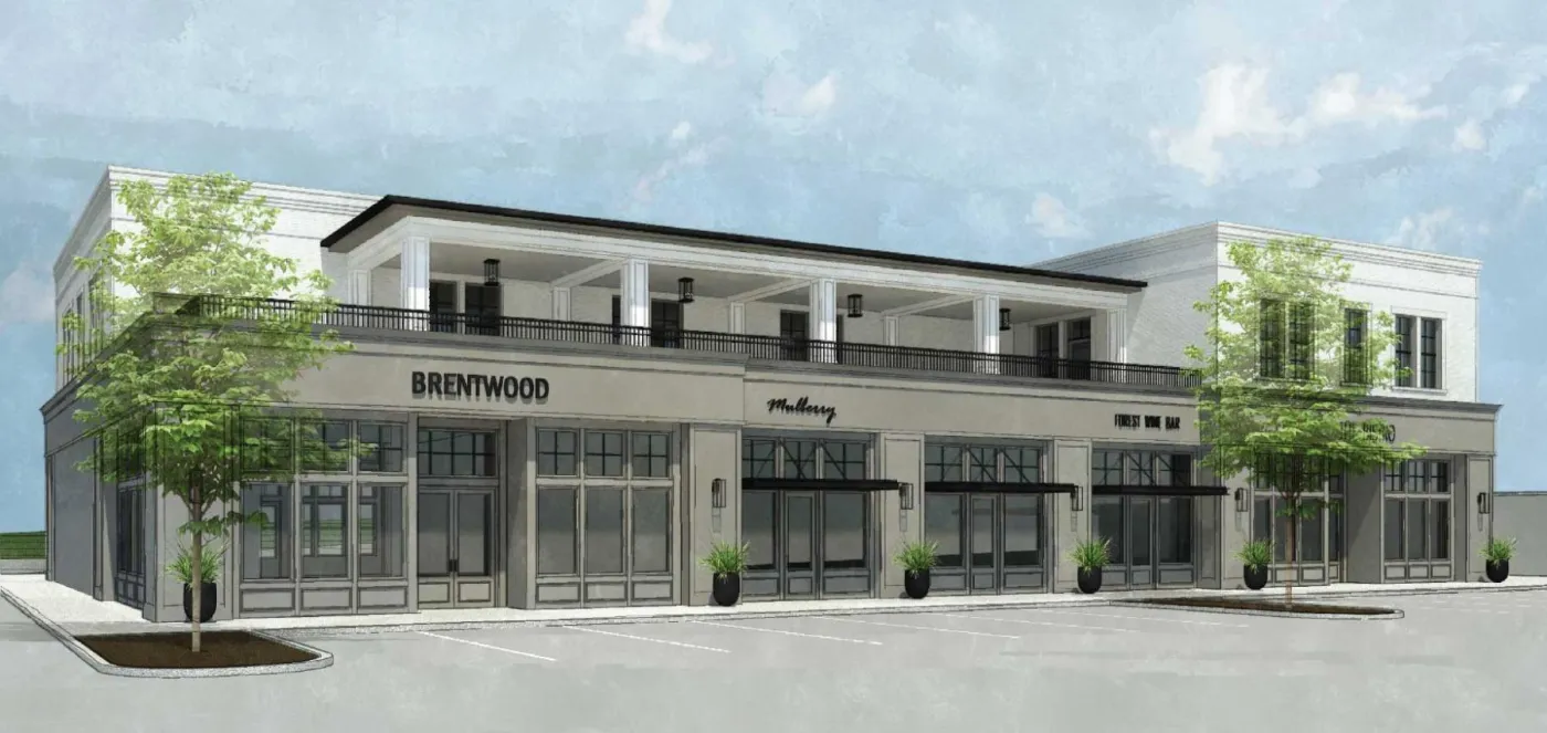 Renderings of the Brentwood Development